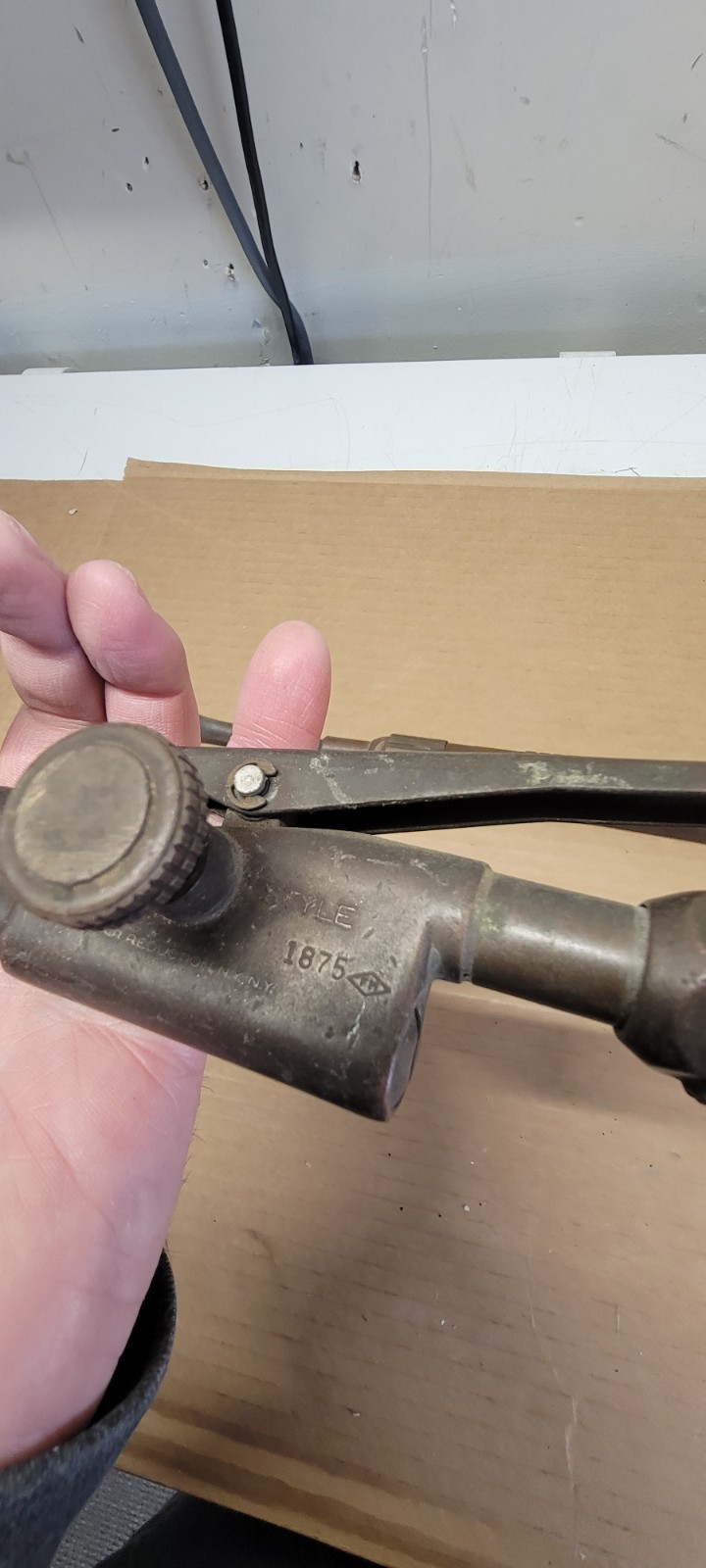 Airco 800 And 1875 Brads Welding Torch Handle & Head Attachment with Tip Lot