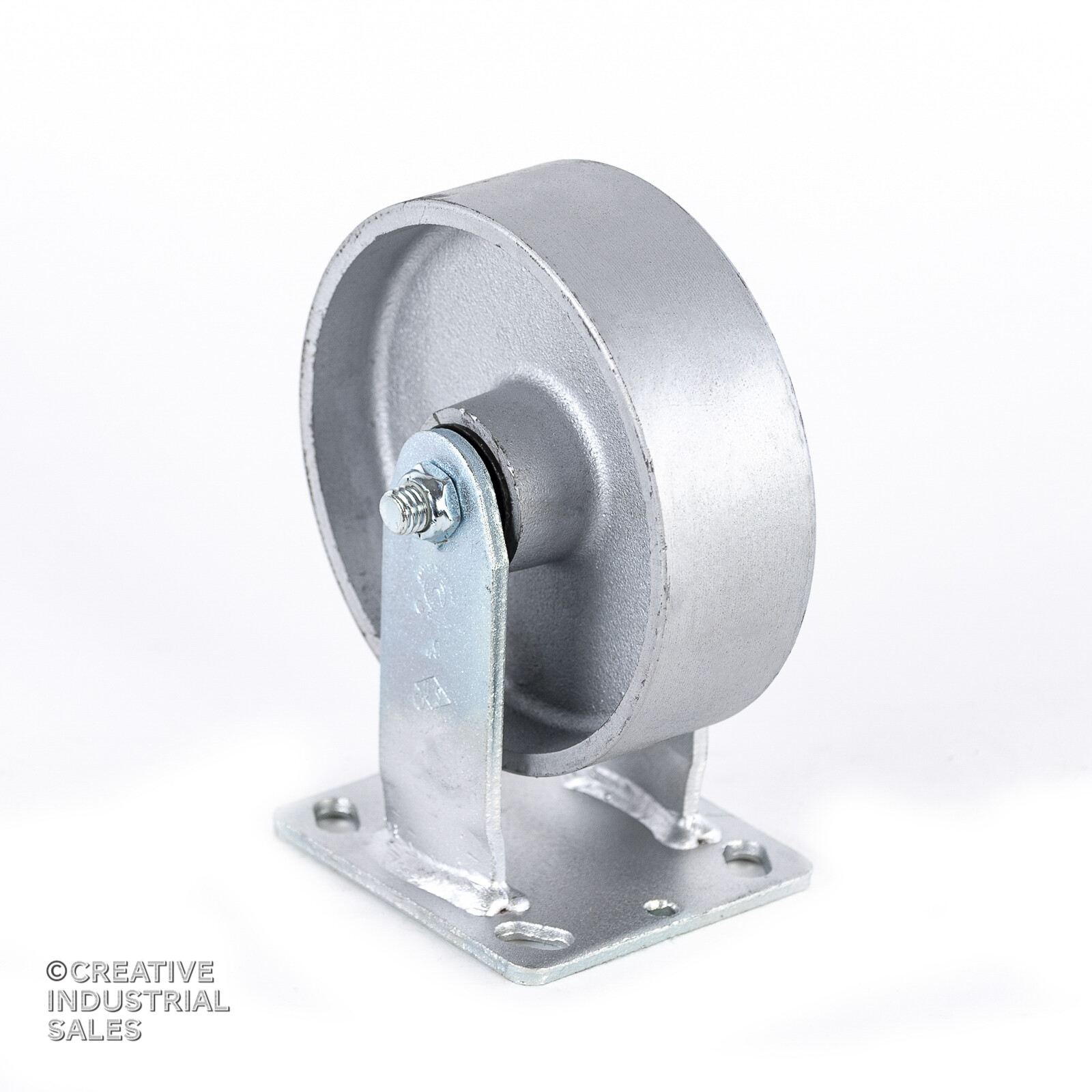 6″ x 2″ Swivel Caster Steel Wheel Brake(2) & Rigid (2) Heavy Duty Tool Box