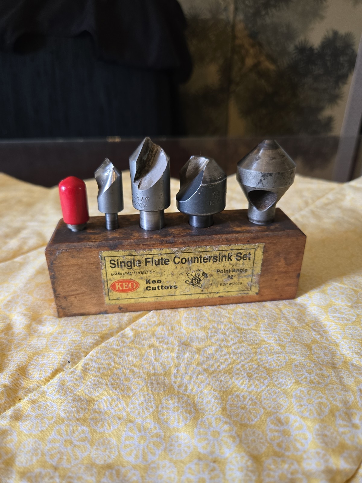 19 Assorted HSS Countersinks -Various Sizes & Styles (As Shown)