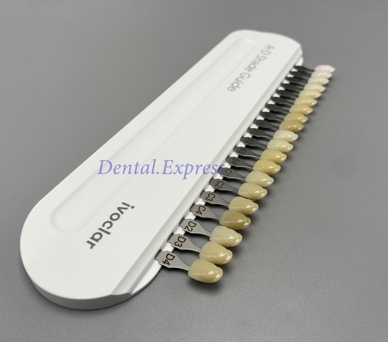 Ivoclar Vivadent Dental Shade Guide A-D 20 IPS or Natural Die ND1-9 Bleach Teeth