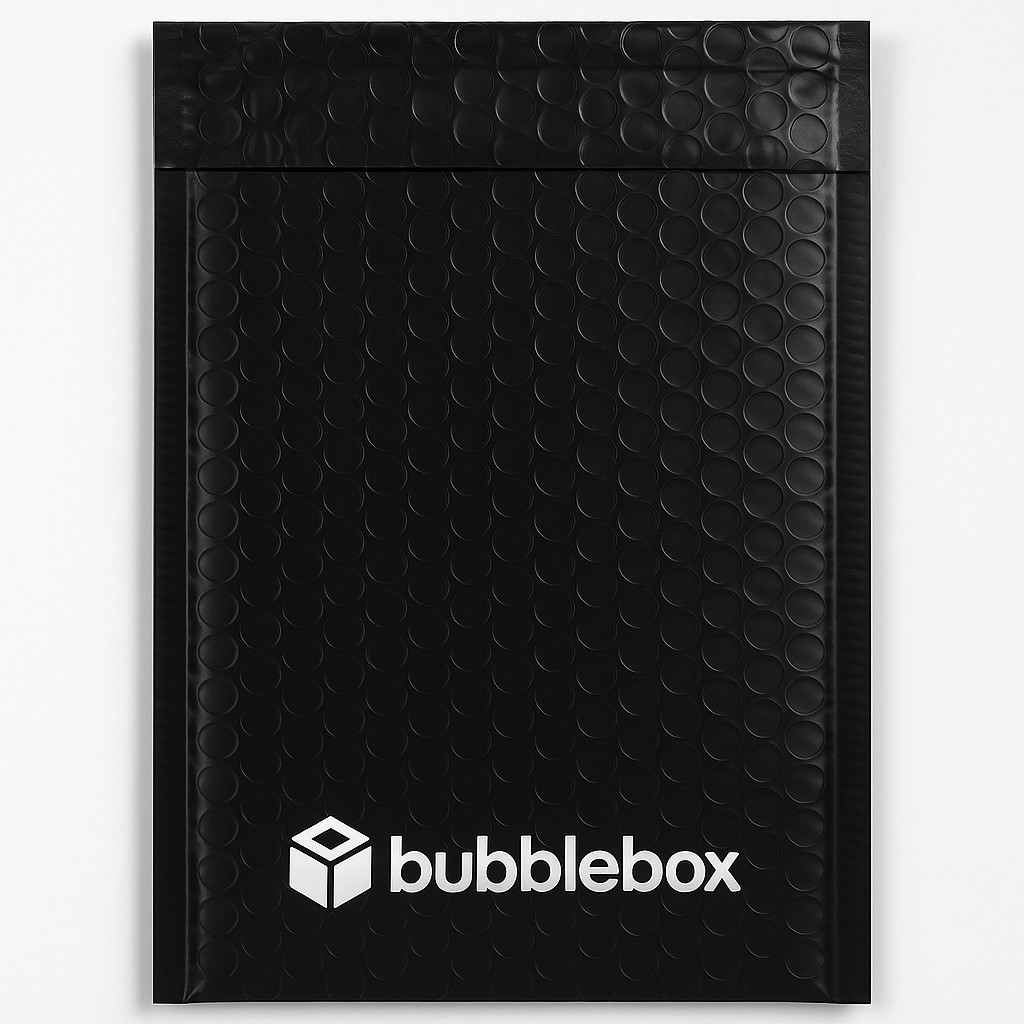 #0 Poly Bubble Mailers 6.5×10 Black Padded Shipping Envelopes for Small Business