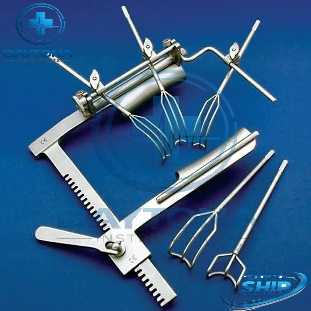Cooley Cosgrove Mitral Retractor Surgical Complete Set High Quality Instruments