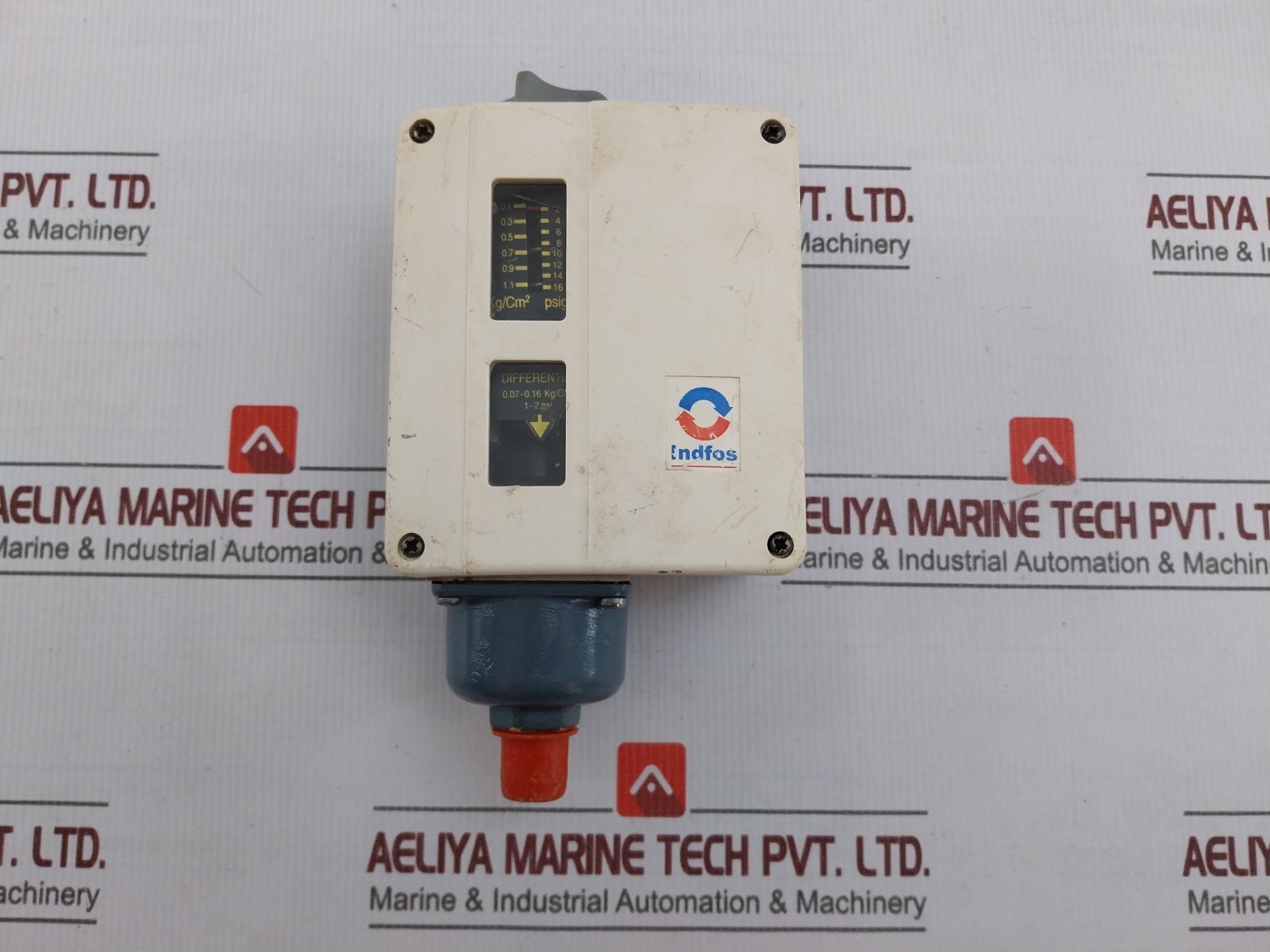 INDFOS RT 112 PB Pressure Switch AC 10A 380VAC DC 12W 12–220V 0.1–1.1 KG/CM2
