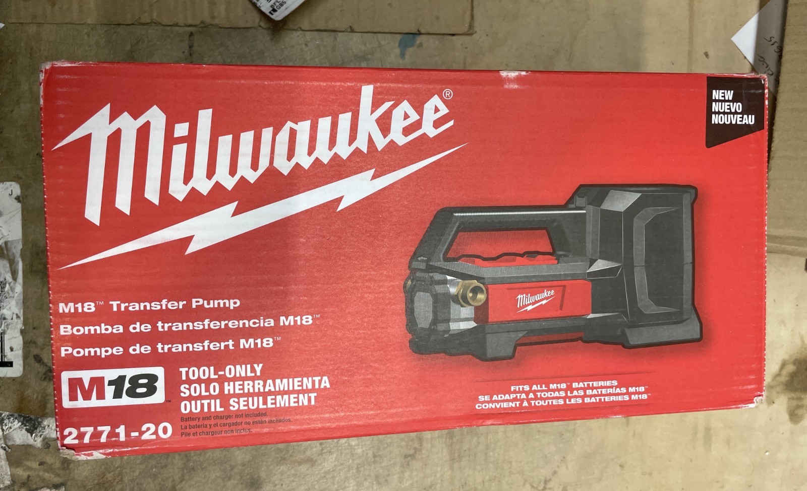 Milwaukee 2771-20 M18 Cordless Transfer Pump