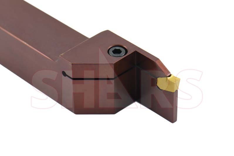 SHARS 1″ Shank GROOVING CUT-OFF TOOL HOLDER + 1 GTN4 INSERT + CERT $97 OFF P]
