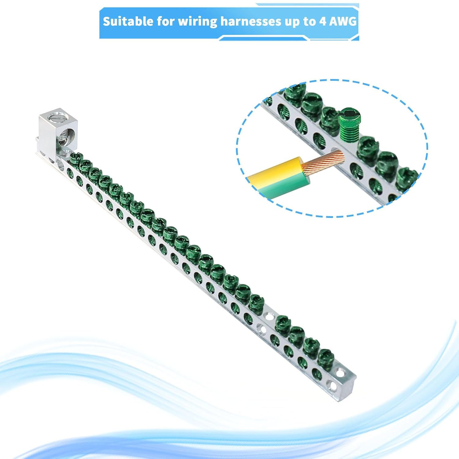Eaton Ground Bar Kit, 21-Terminal for BR and CH Series Load Centers