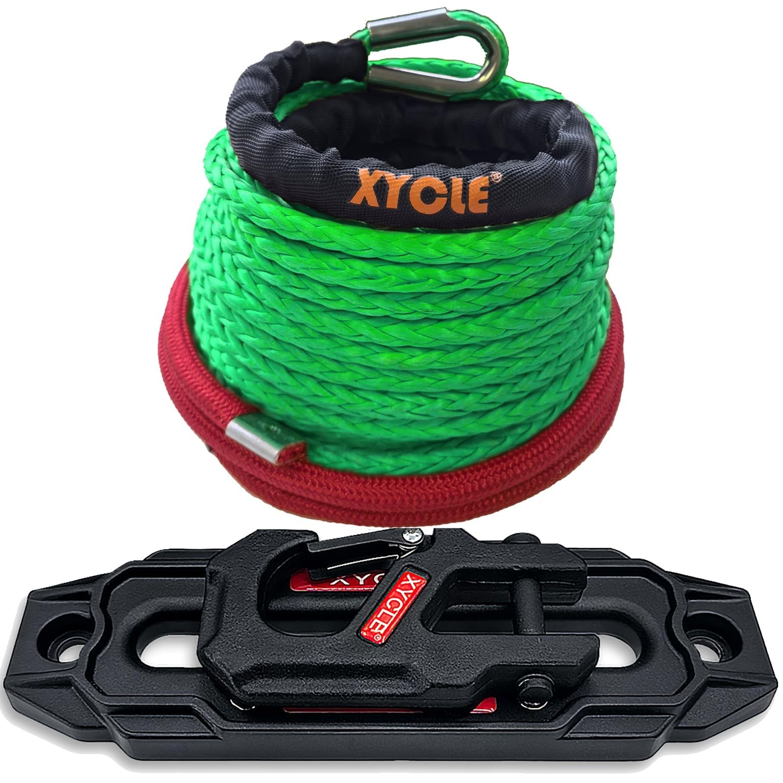 Synthetic Rope Towing Winch Fairleads, GreenBlack | 254mm,10″ Aluminum Cable …