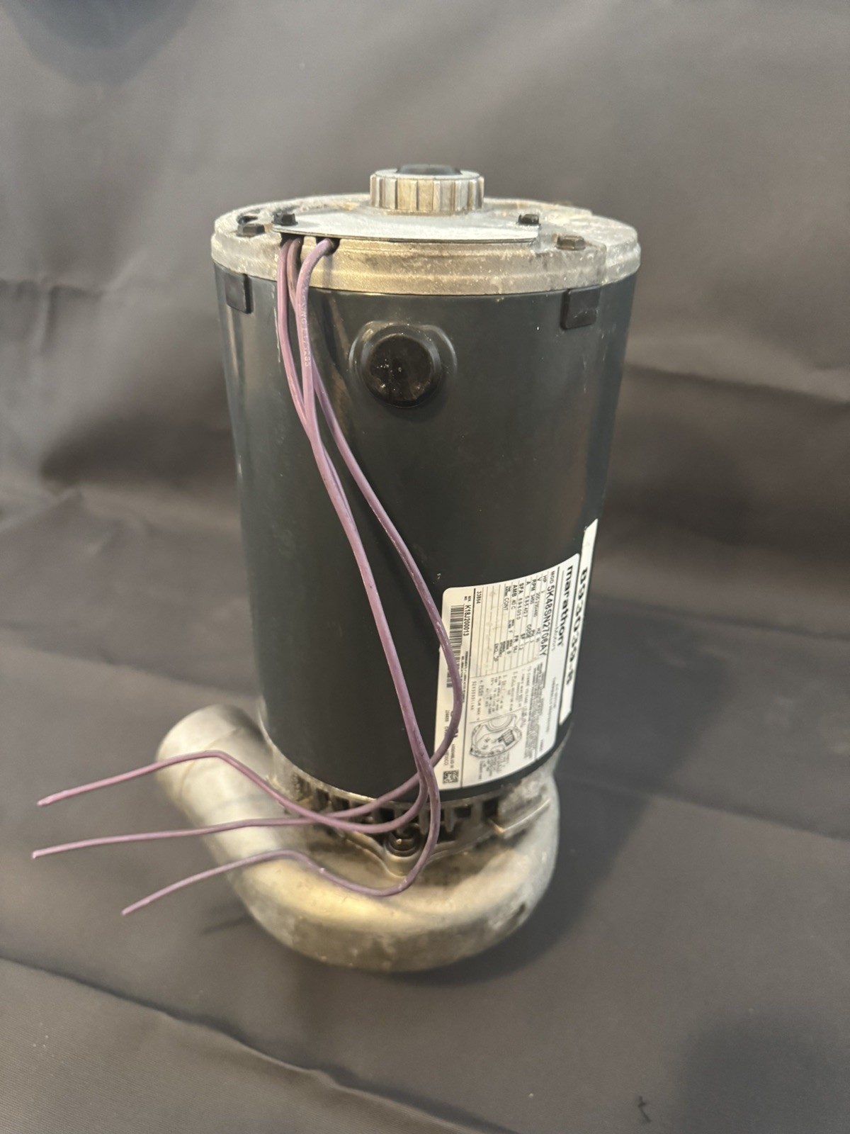 Hobart 893039-8 Marathon 5K48SN2706AY 2 HP 3450RPM 230/460VAC Pump Motor AM15