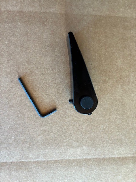 Handle fits Ritter Midmark exam table, 053-0844-00 053-0844-01