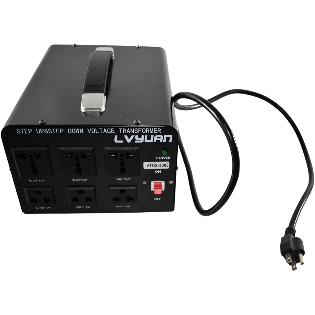LVYUAN VTUS-3000 Step Up Step Down Voltage Transformer Converter 3000 Watt Heavy