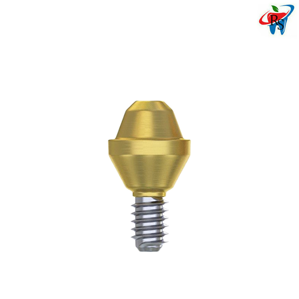 1x Kit Prosthetic Straight Multi Unit 1.6 RP Conical Connection 2.65 Titanium