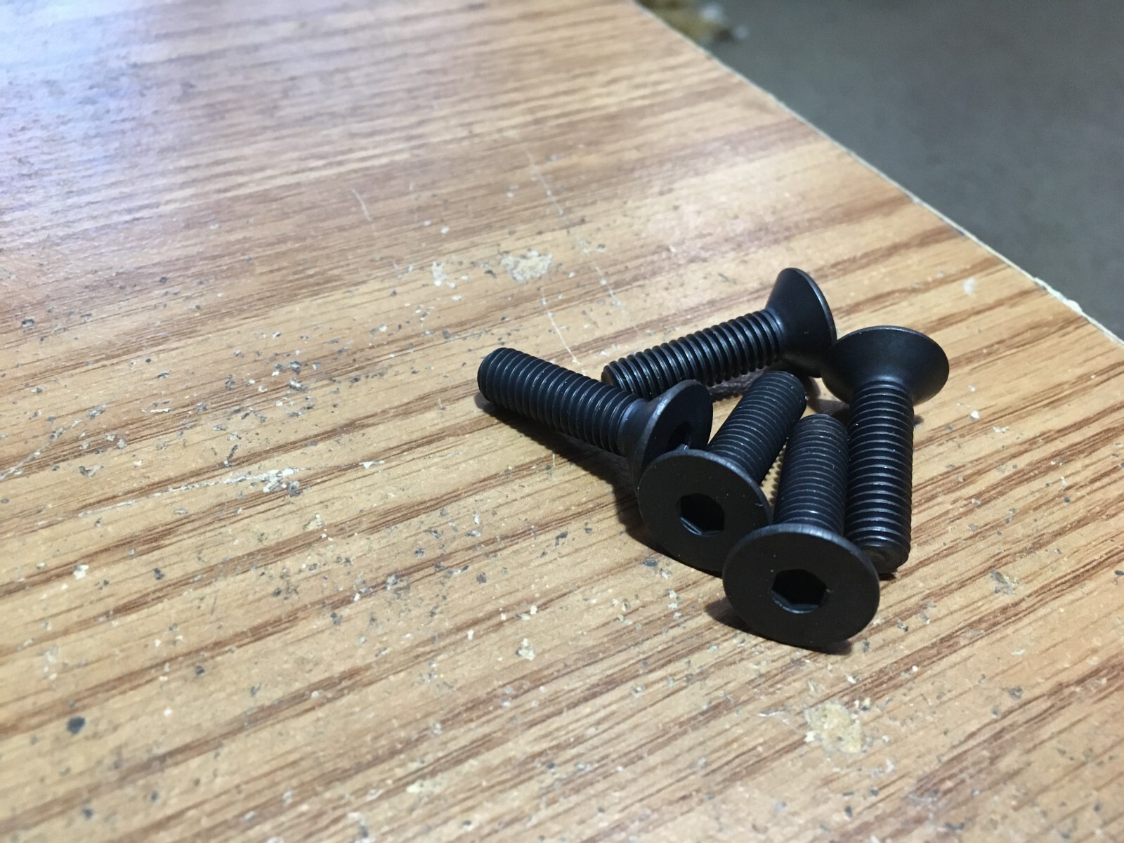 Holo-Krome® M8-1.25 x 30mm Black Oxide Alloy Steel Flat Socket Cap Screw Qty 20