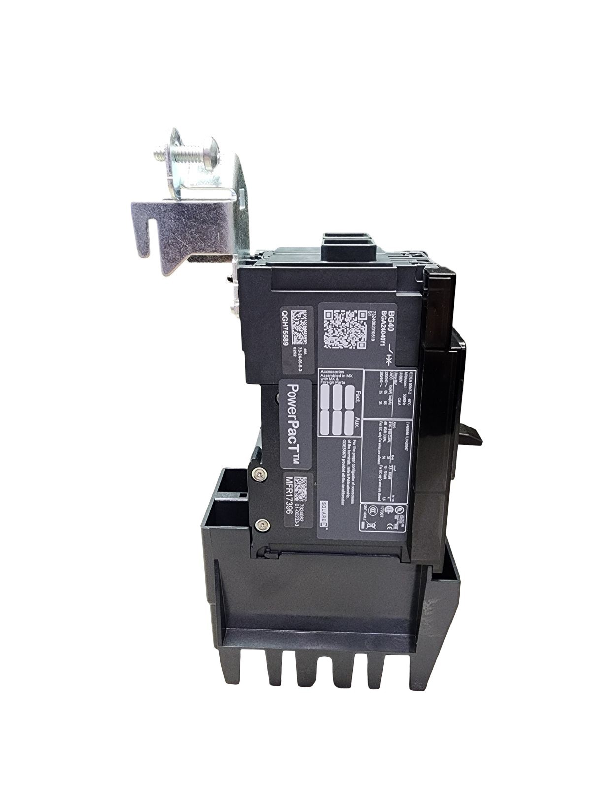 Square D BGA24040Y1 I-Line Circuit Breaker 40A 2-Pole 480Y/277V PowerPact B 35kA