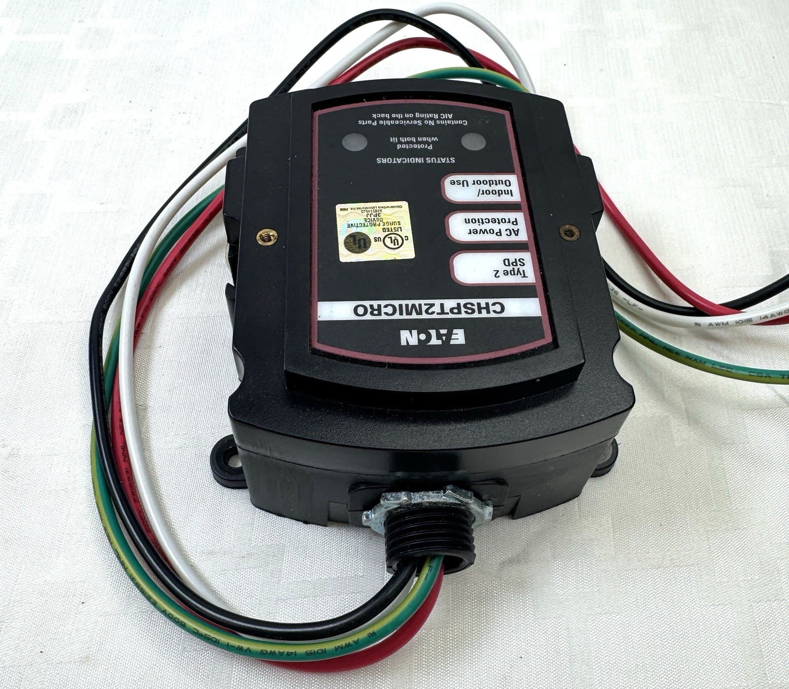 EATON Model CHSPT2MICRO Complete Home Surge Protection Type 2 SPD 120/240VAC