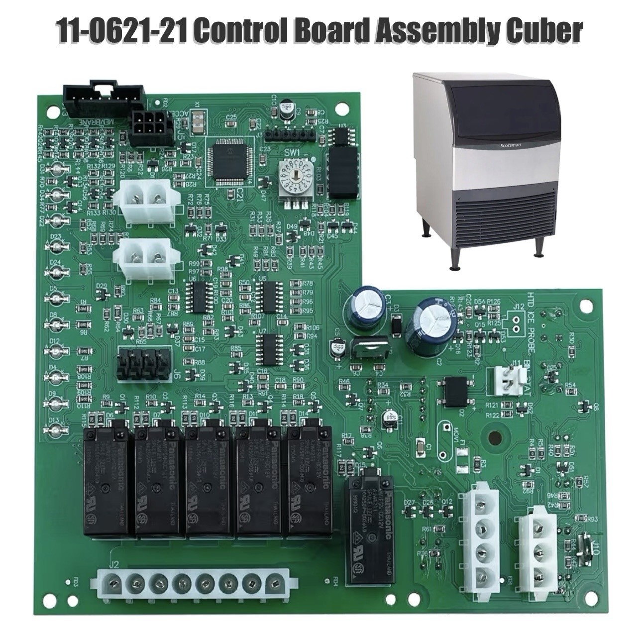11-0621-21 Control Board Assembly For Scotsman Prodigy Ice Machine 11-0550-28