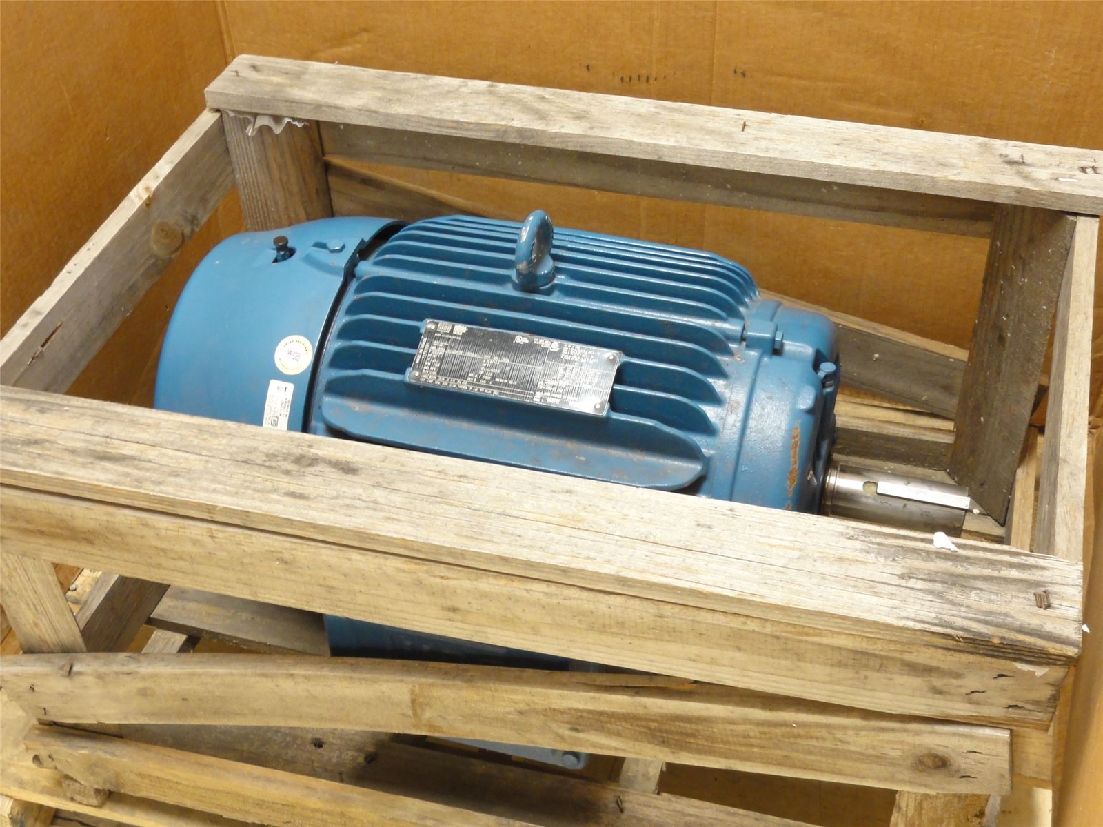 254673 Old-Stock; WEG 01518ET3E254T-W22 Inverter Motor 15HP 1765RPM 230/460V