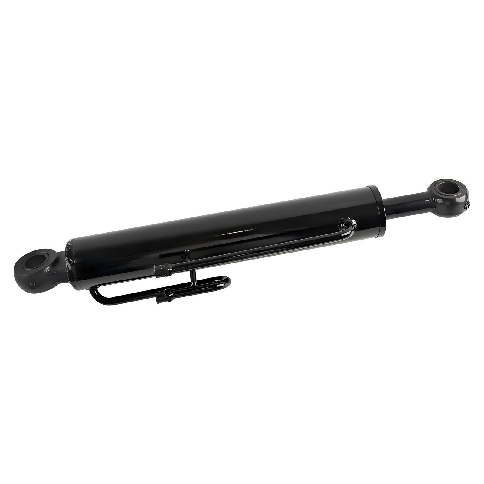 Agrotk Hydraulic Boom Cylinder for Mini Excavator 1 Ton Digger Attachment Black