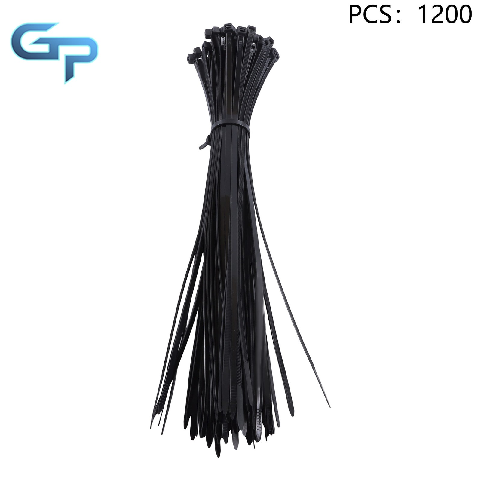 1200pcs Zip Ties 14″ Heavy Duty 50lb Tensile Strength Self-Locking Nylon 0.18in