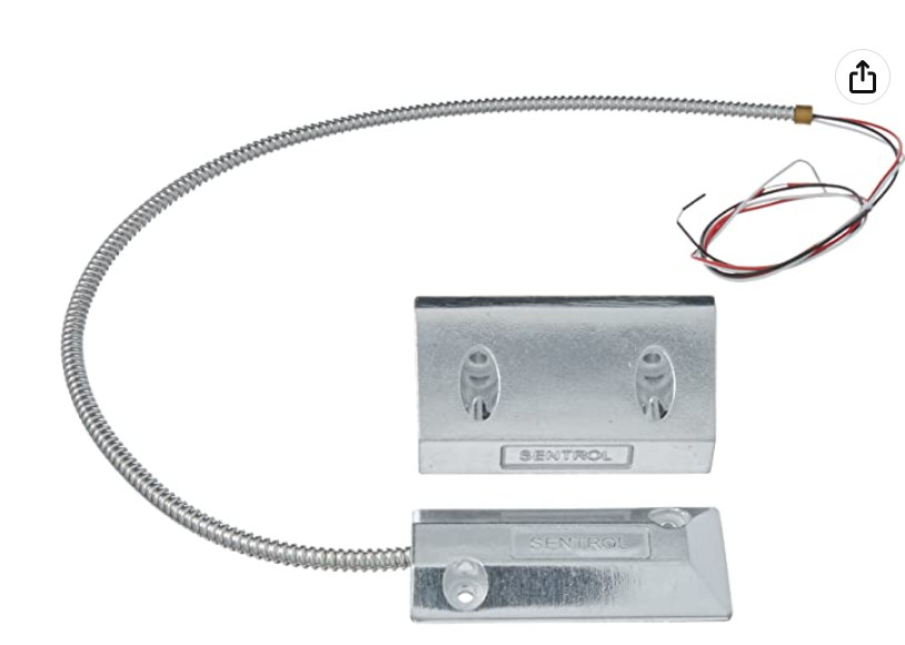 New 2204A-L Overhead Door Floor Mount Contact with Aluminum Housing