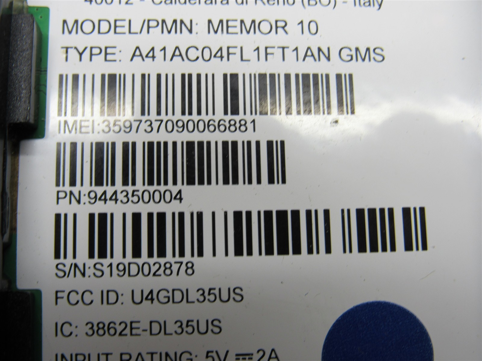 4 LOT Datalogic Memor 10 Mobile Computer 944350004 Android 10 + 9 with Battery