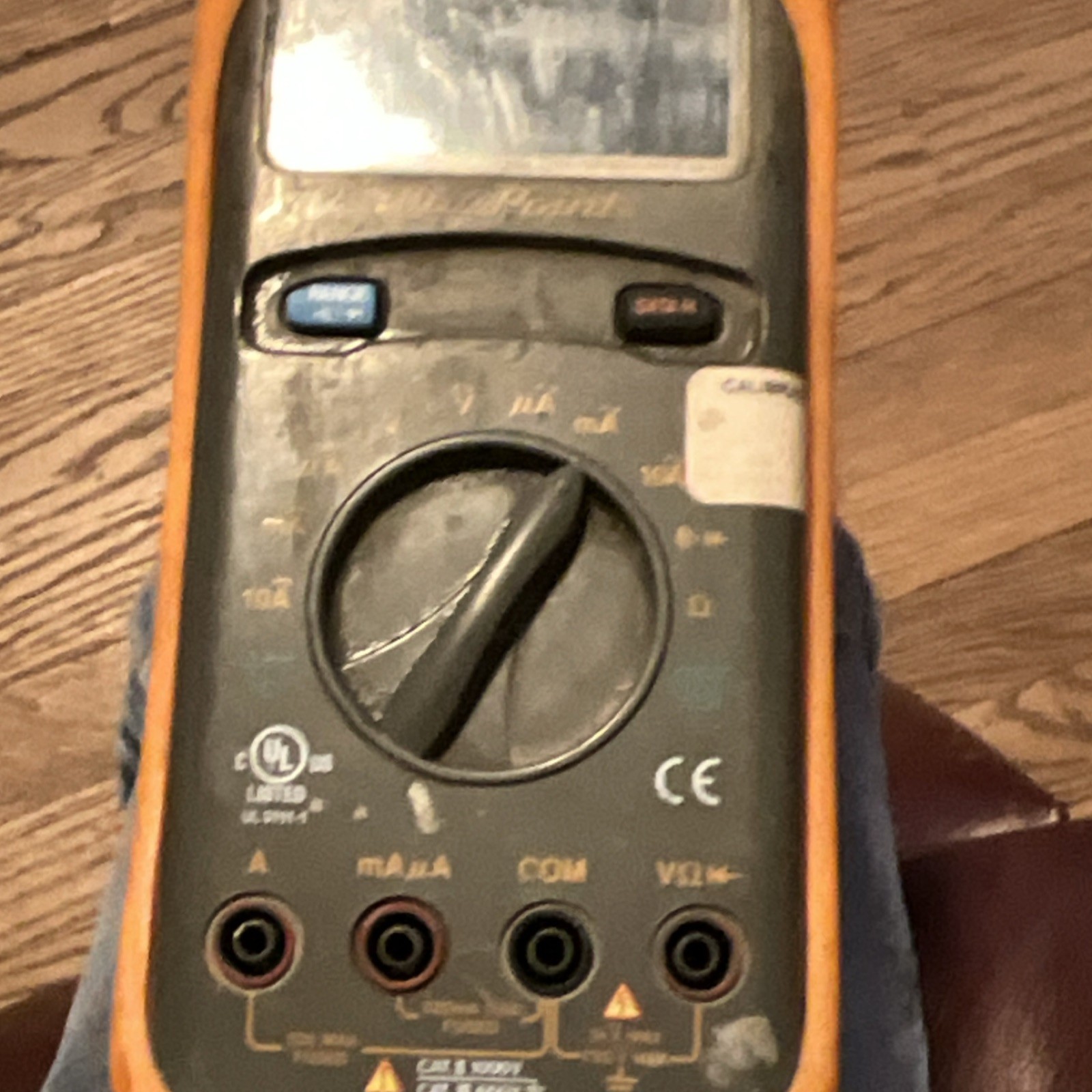 Blue Point Digital Multimeter UL3111-1 CAT II CAT III 1000V Auto-Ranging