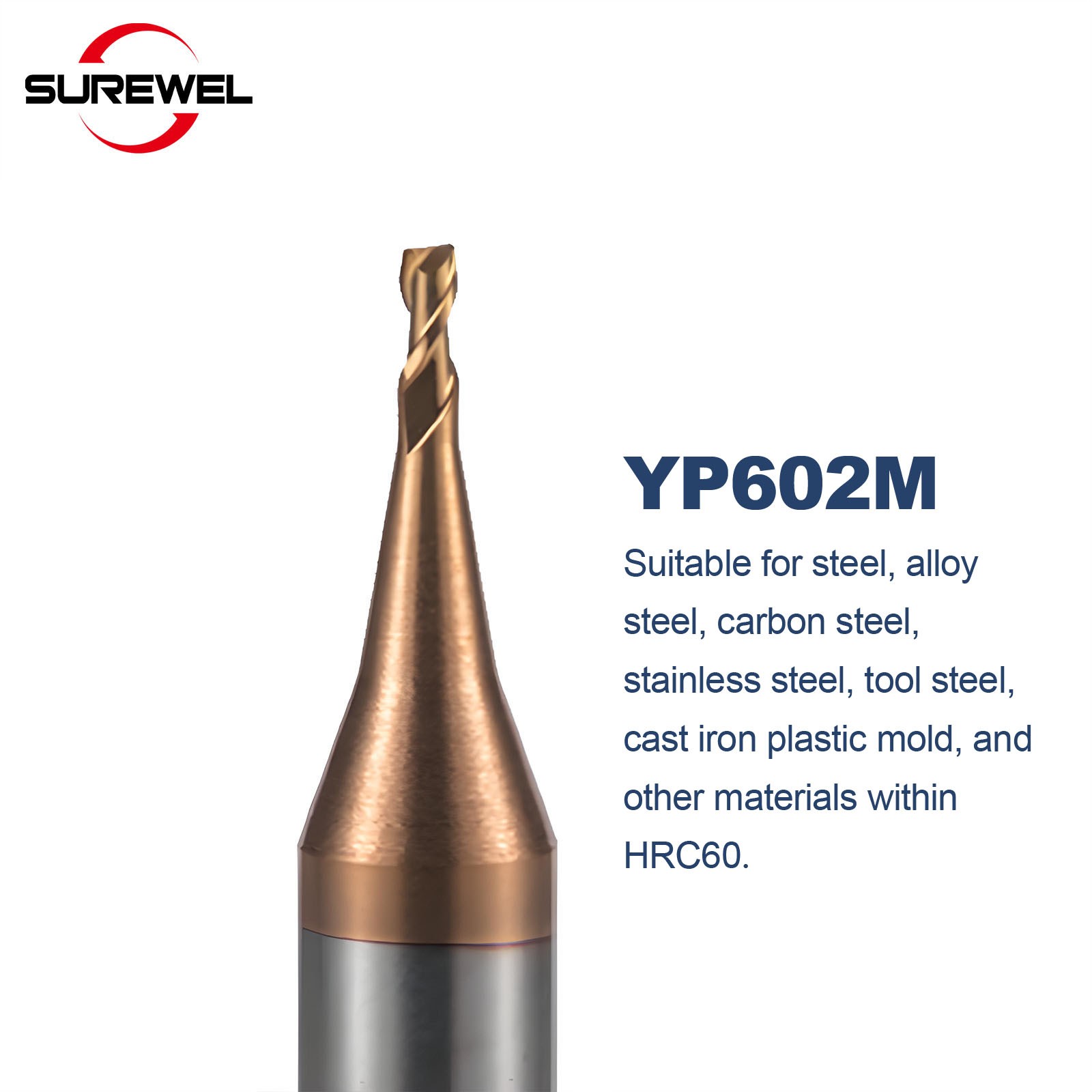 Micro End Mill Carbide CNC Small Mini Machining Cutter 0.2-0.99 Tool for Steel