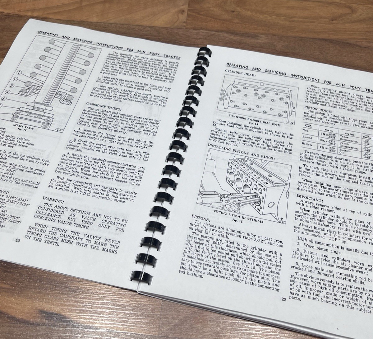 Massey-Harris Pony Tractor Owners Operating And Servicing Instructions