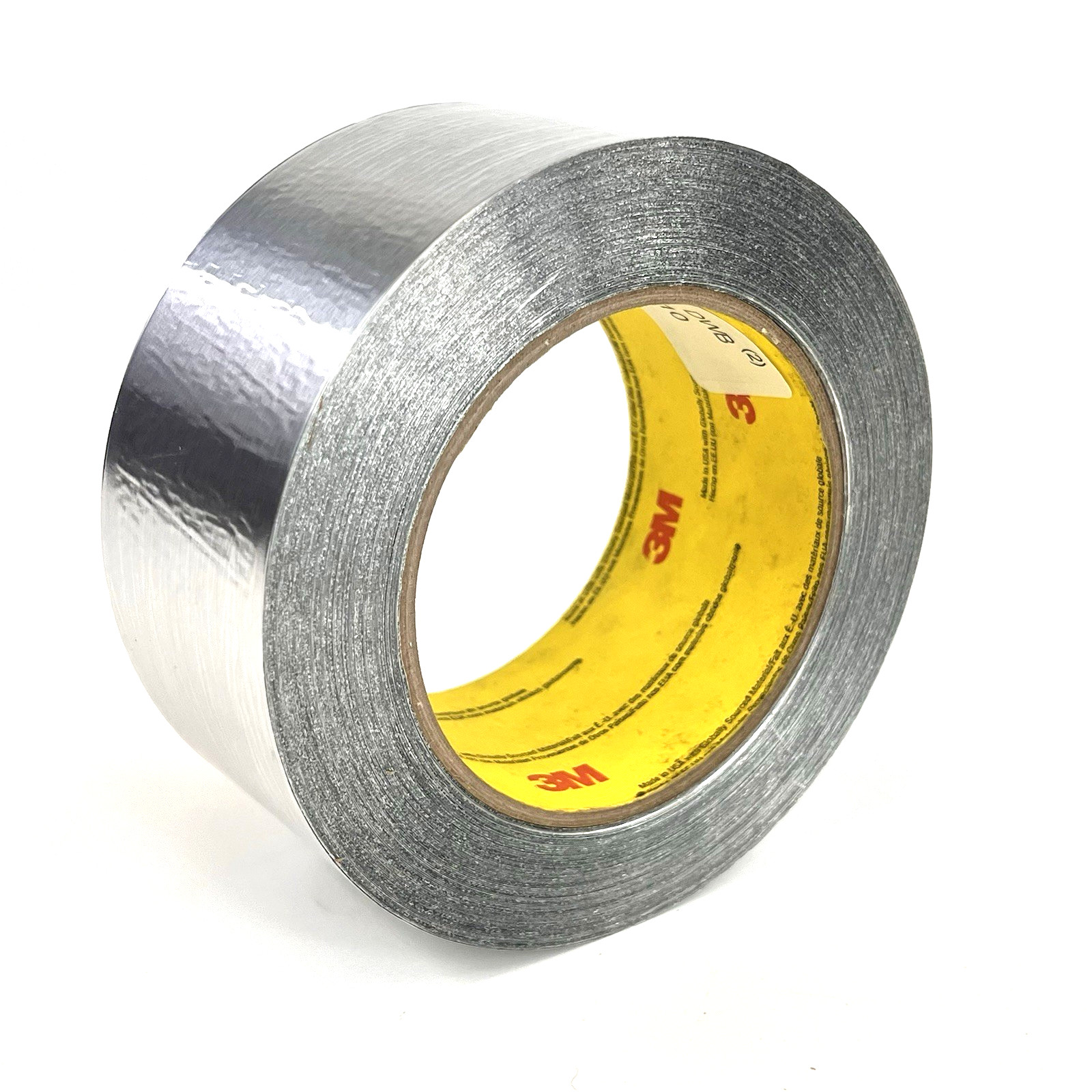 3M 425 DWB Aluminum Foil Tape 2″ x 180′ Heat Resistant HVAC Automotive Exhaust