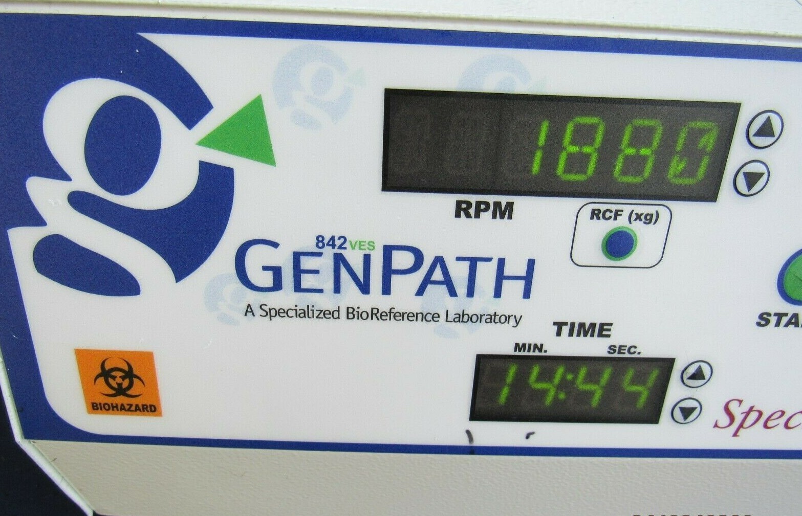 Drucker 842VES GENPATH Centrifuge Special COAG 4600rpm