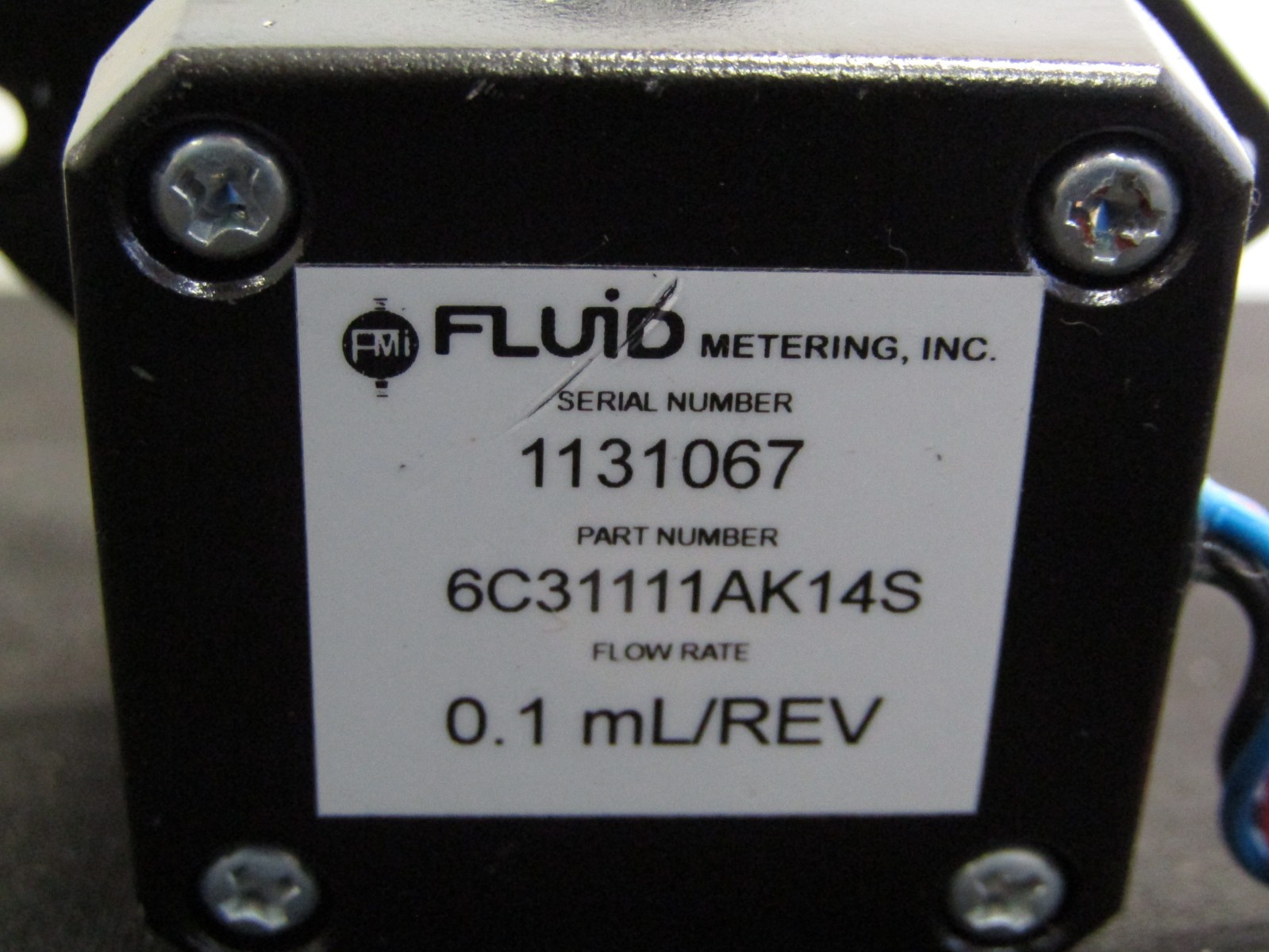 Fluid Metering 6C31111AK14S LIN Engineering 4118M-02-33RO Stepper Motor