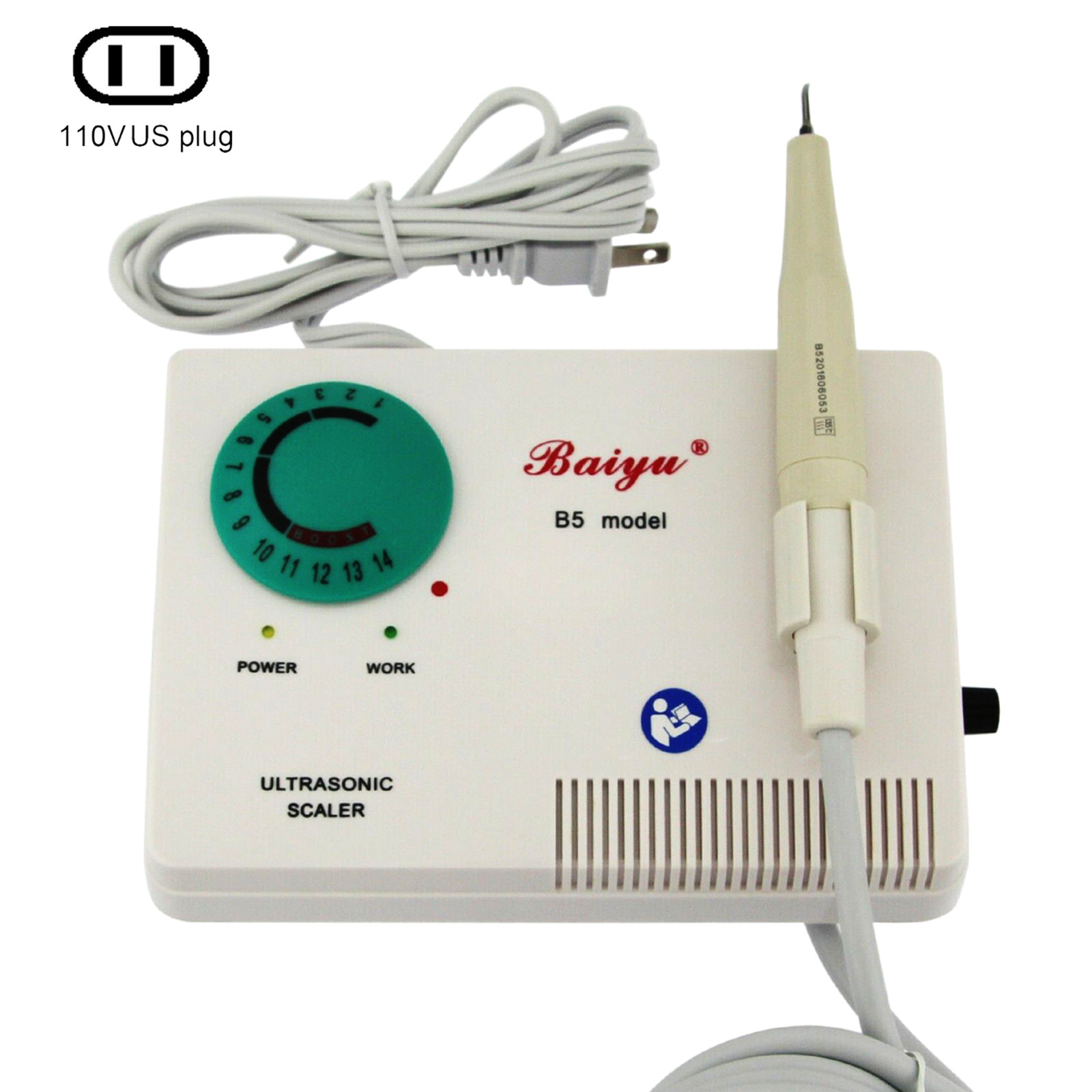 Dental Ultrasonic Piezo Scaler EMS Cavitron Electric Hygenist Teeth Cleaner Tips
