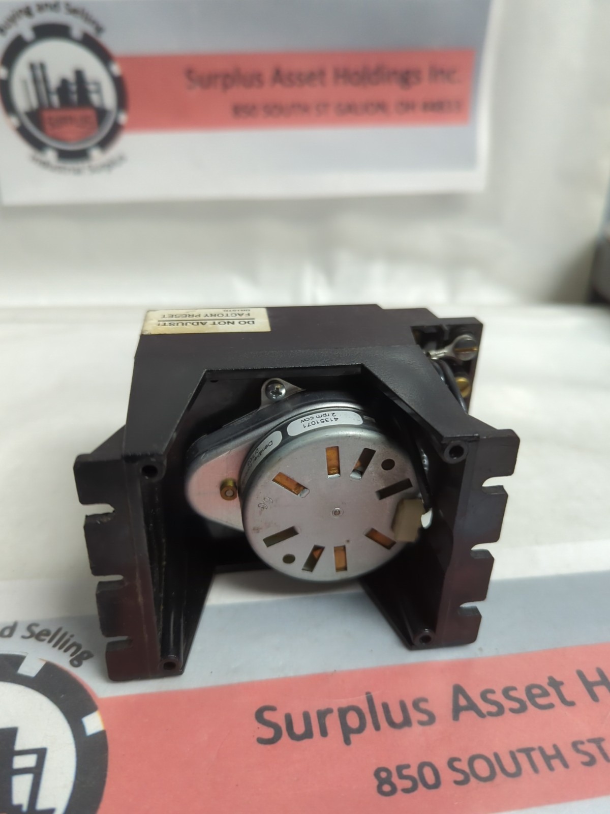 EAGLE SIGNAL,BR13A6,TIME DELAY RELAY 0-15 SECONDS PRE-OWNED