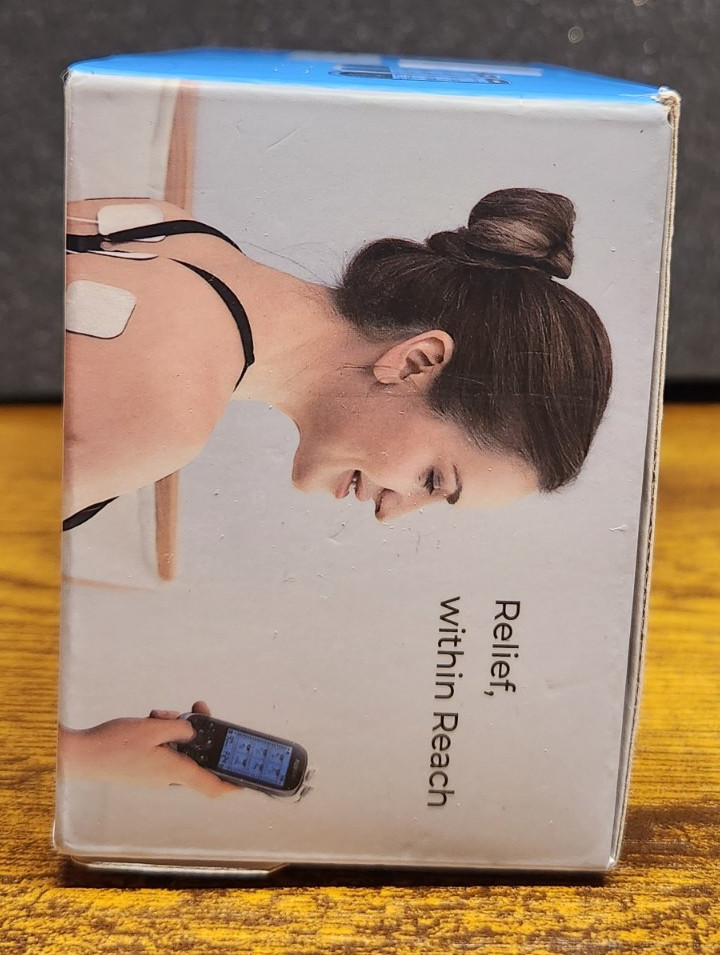 AUVON TENS EMS Unit 24 Modes Dual Channel Muscle Stimulator Tested