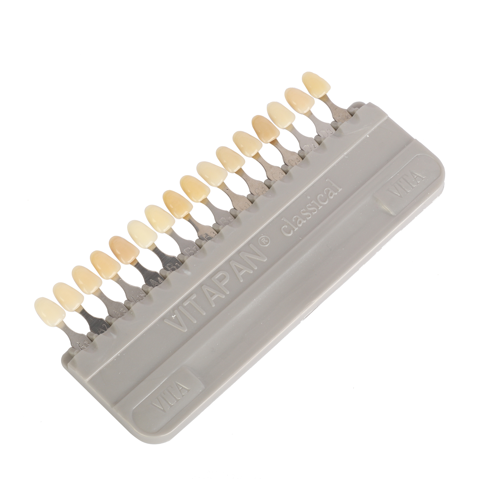 16 Colors Shade Guide Teeth Dental Materials For VITA A1-D4 Whitening Comparison