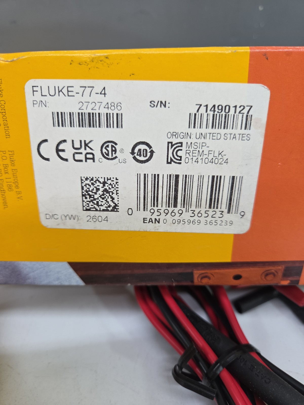 Fluke 77 IV Digital Multimeter (2727486)