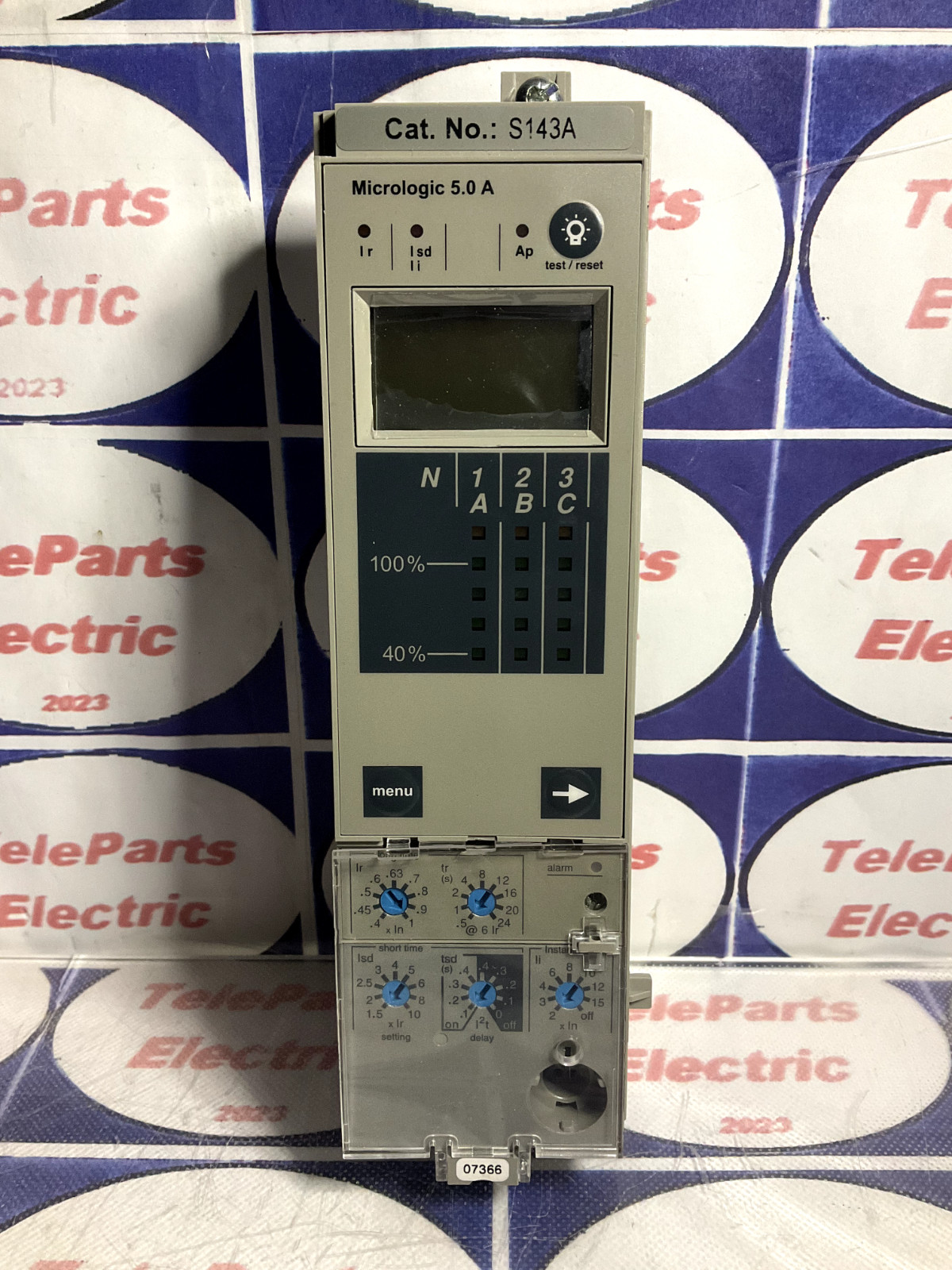 SQUARE D MICROLOGIC 5.0A S143 A TRIP UNIT LSI (M-1202)