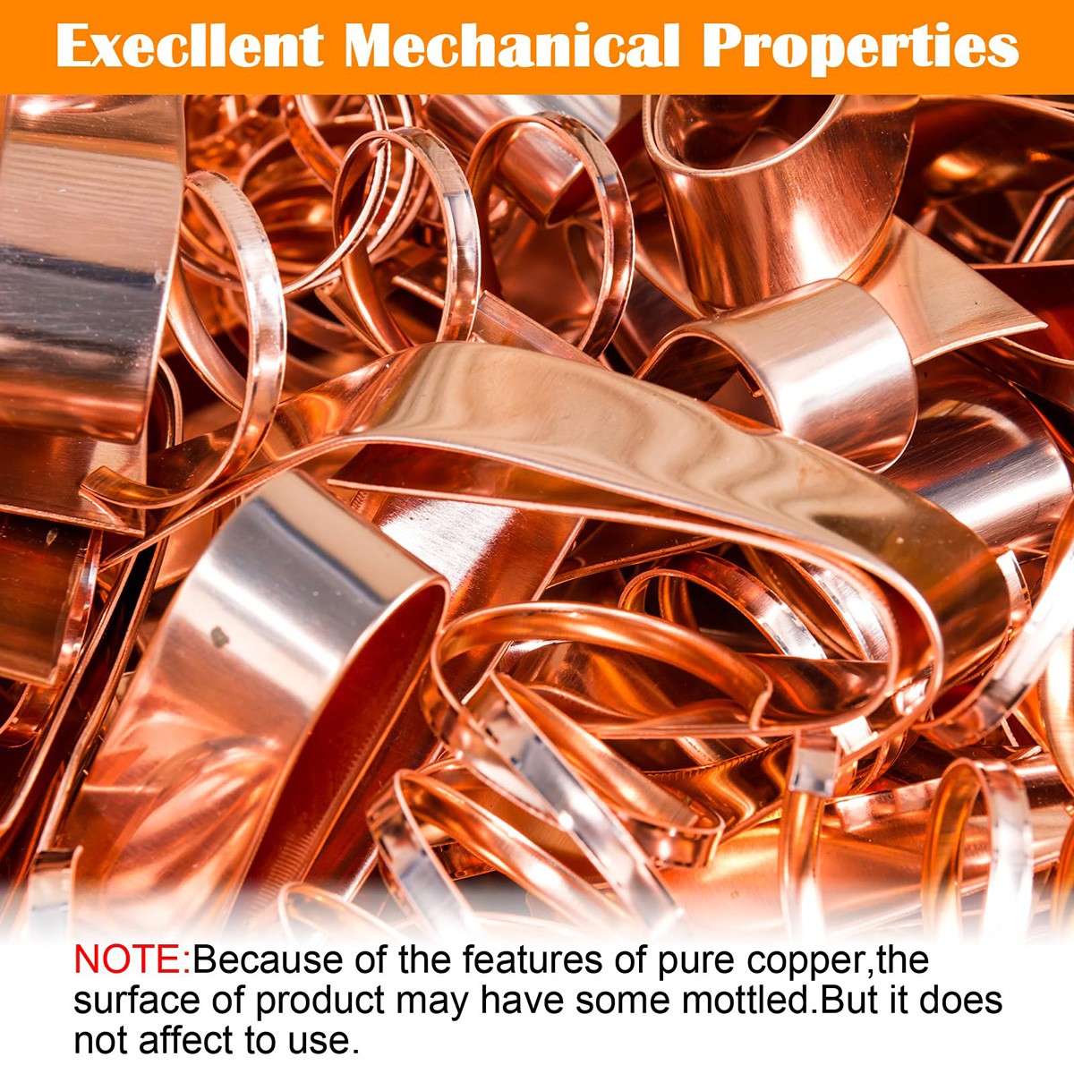 0.01mm to 1mm Thickness Pure Copper Sheet Plate Copper Foil 150 Sizes Available