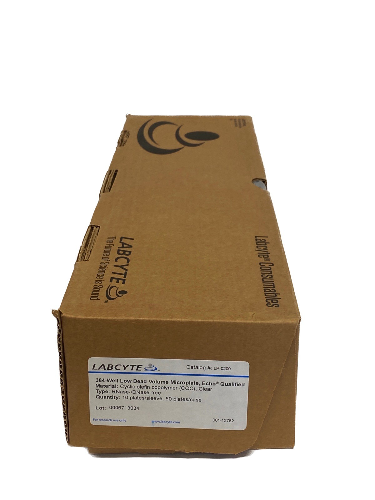 (50/Cs) LABCYTE 384-Well COC Echo Qualified Low Dead Volume Microplates LP-0200