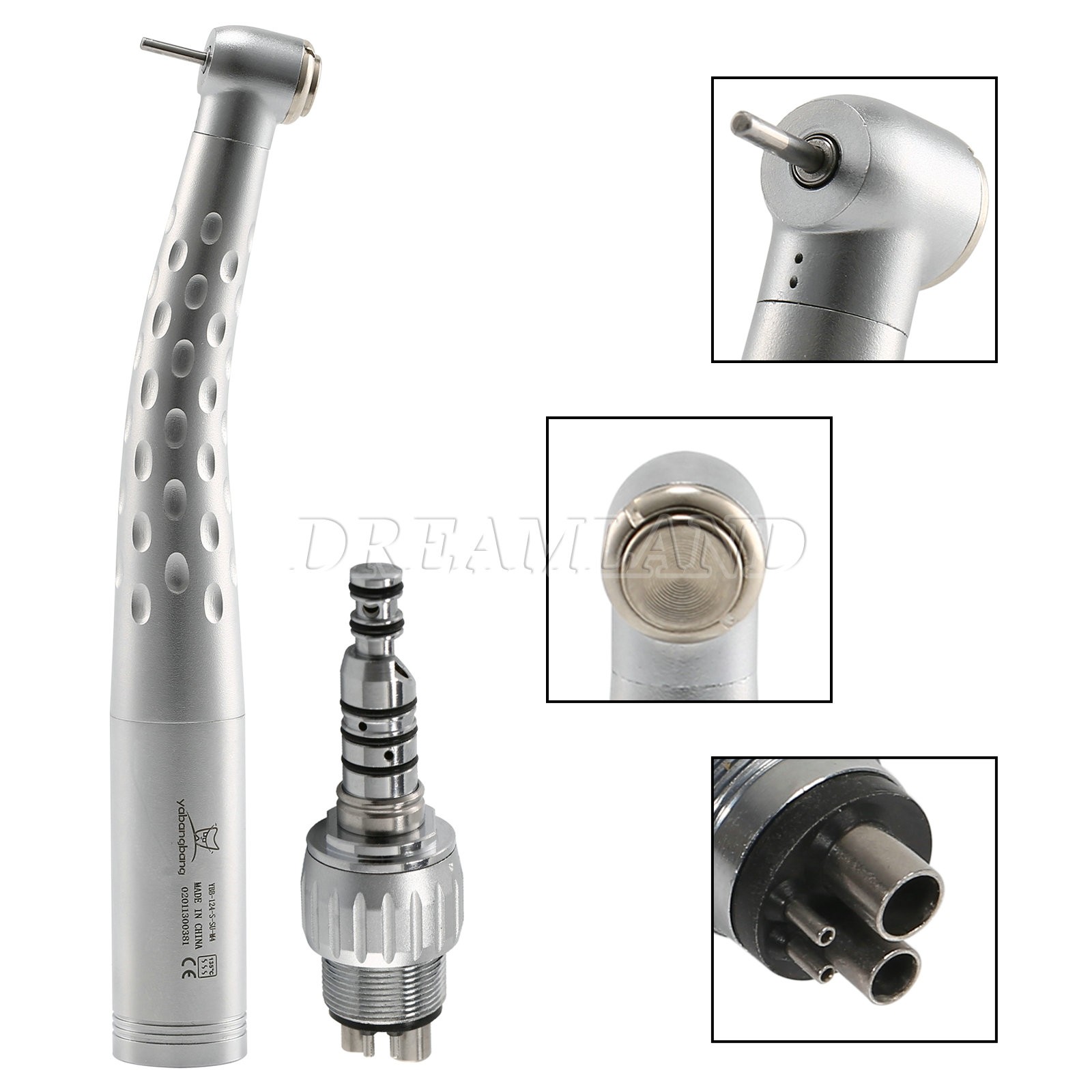 KAVO Style Dental High Speed Handpiece + 4 Hole Quick Coupler 360° Swivel