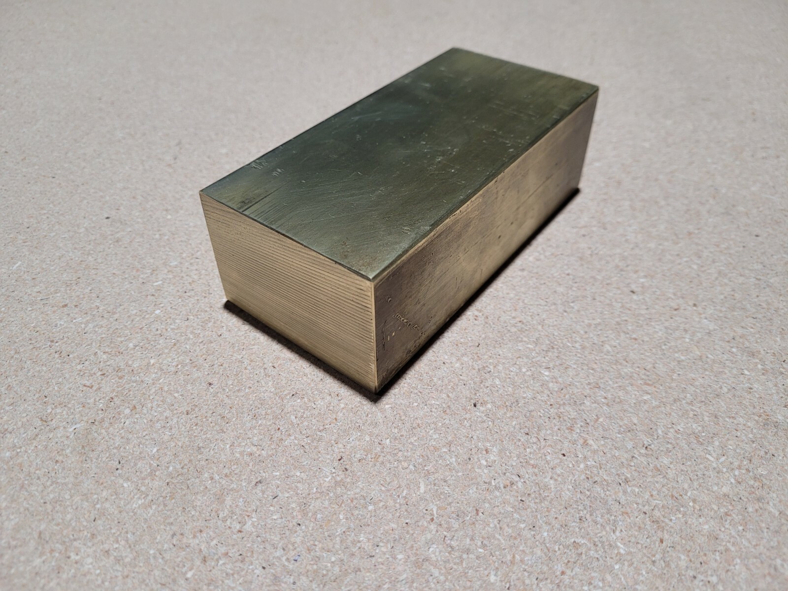 3″x2″ BRASS FLAT BAR STOCK SOLID C360 — 1 pc