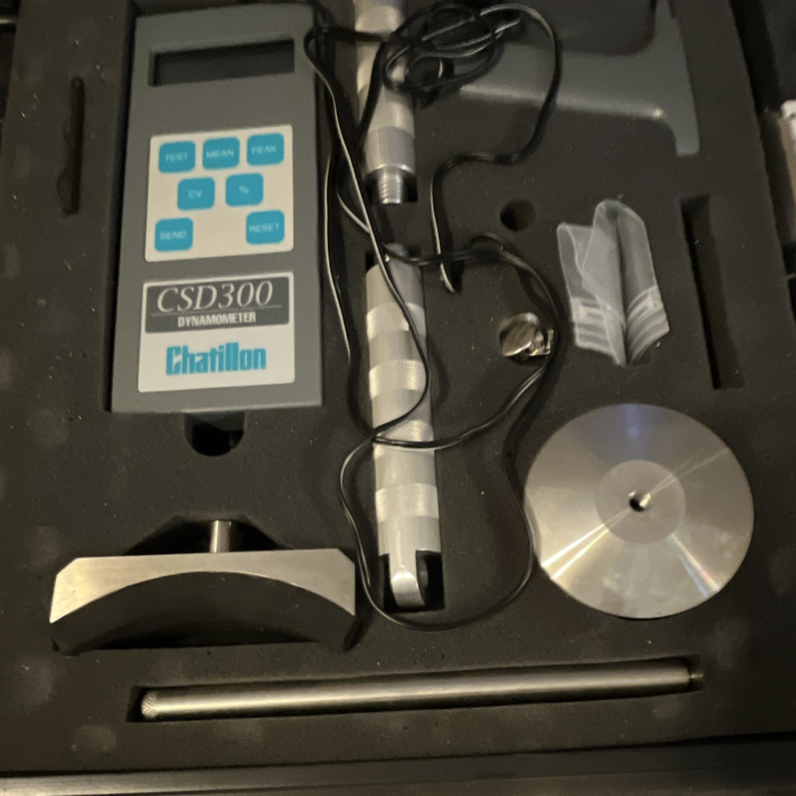 Chatillon CSD300 Dynamometer for Physical Laboratory Measurement