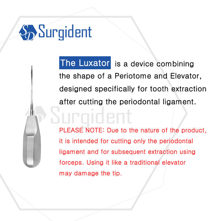 Surgident Luxator Dental Surgical Instrument 9 types