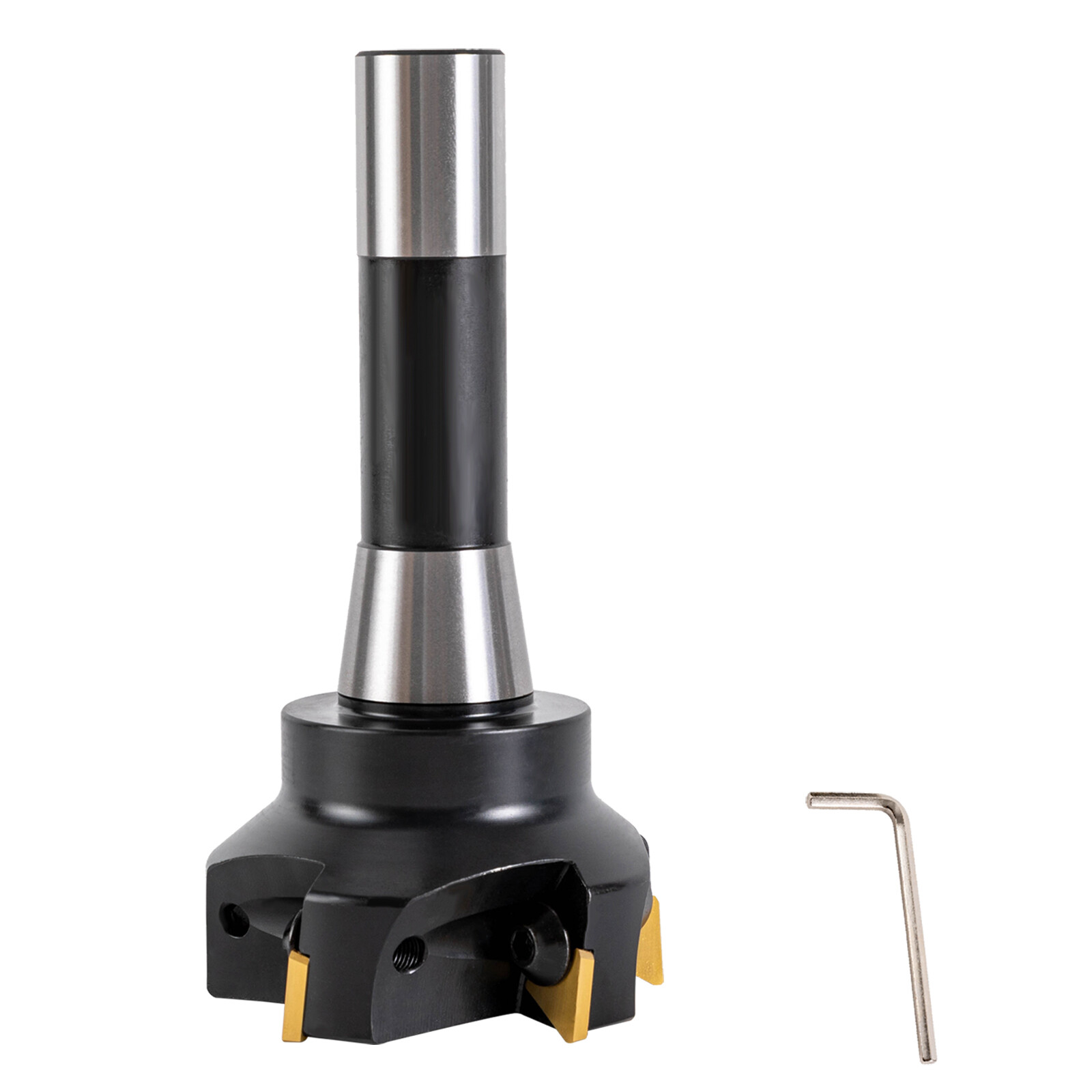 Indexable End Mill 3-inch Cutting Depth R8 Shank Milling Cutter TPCN32PDTR Blade