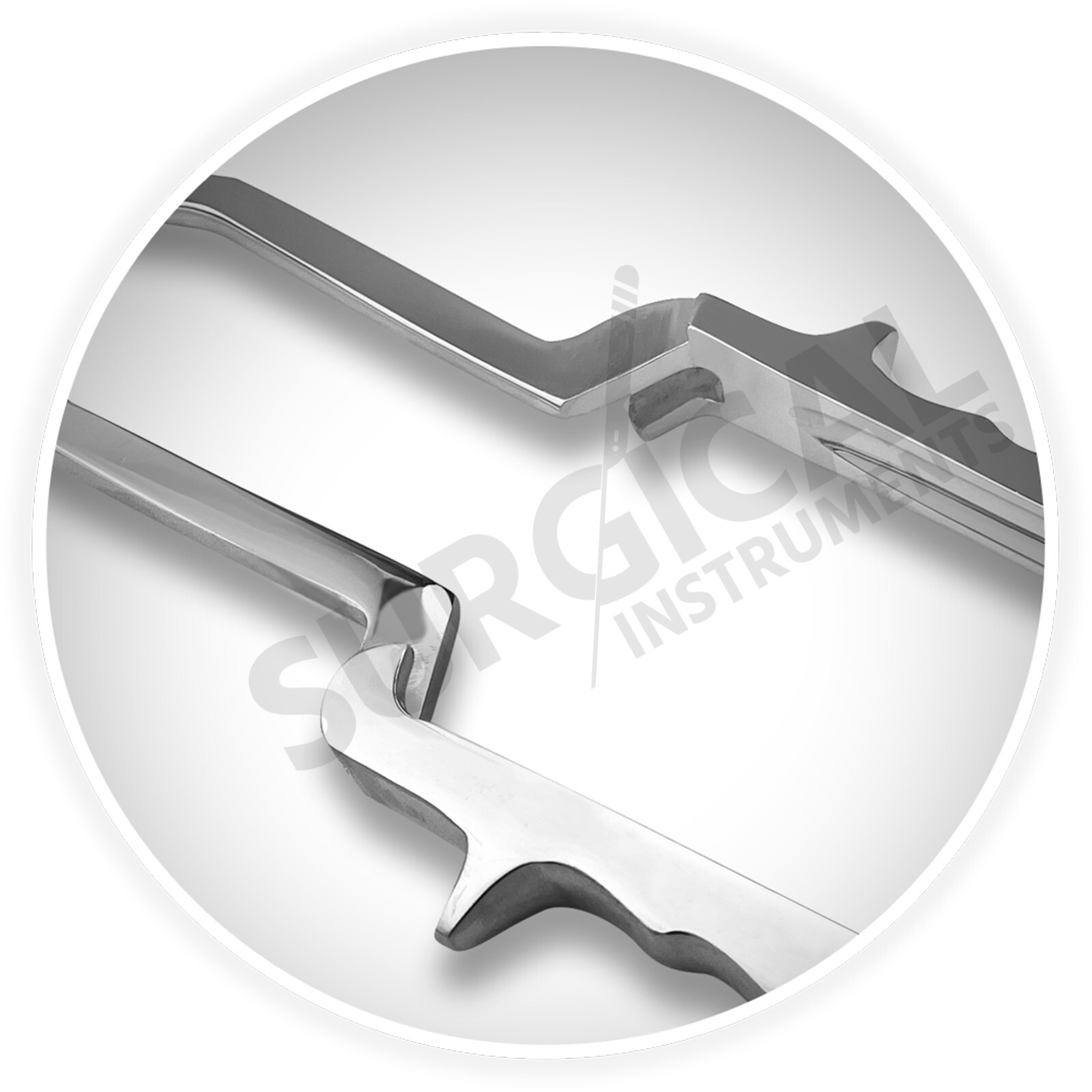 Simpson Obstetrical Forceps 14″ Fenestrated Jaws Surgical Gynecology German Grad