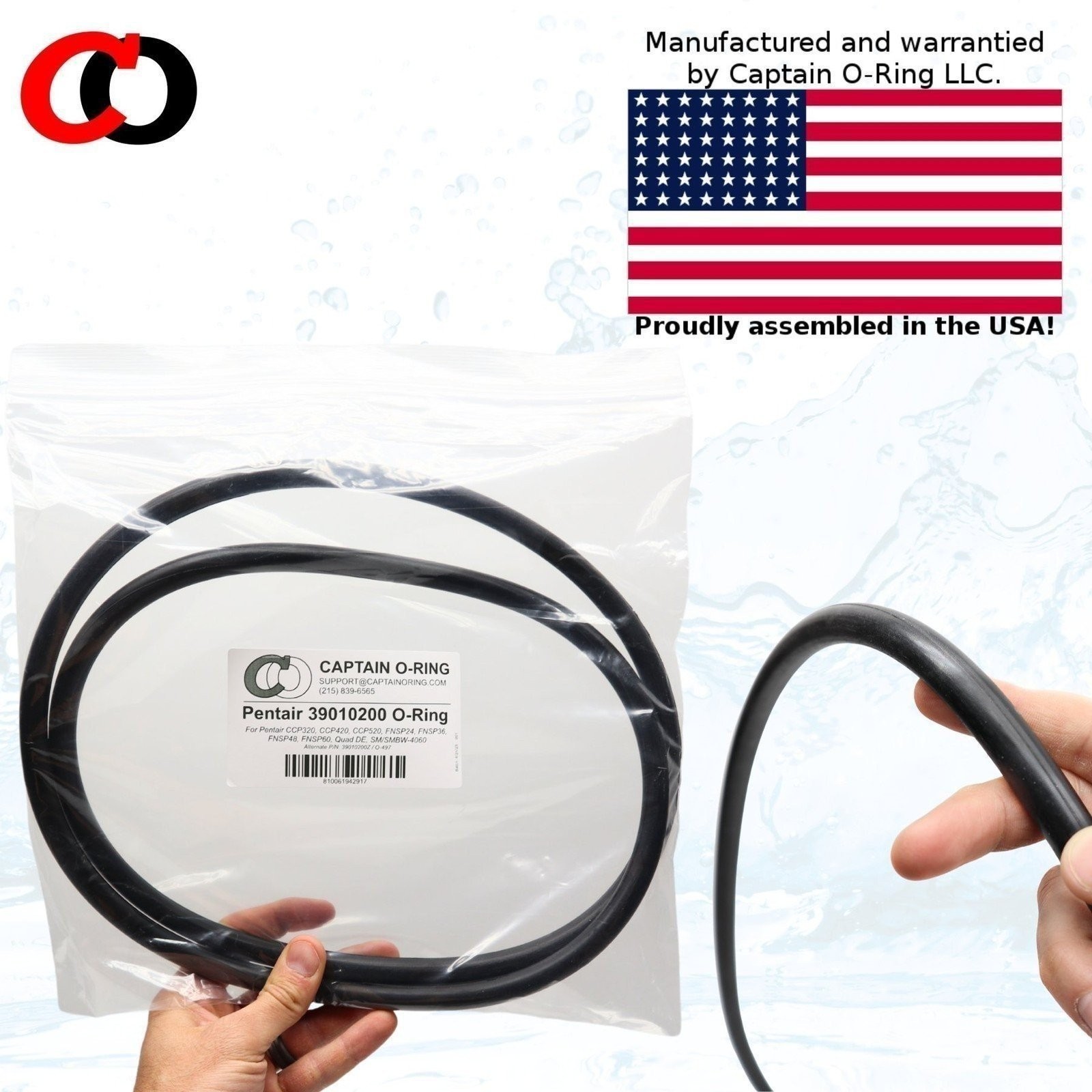 39010200 O-497 O-Ring for Pentair Clean Clear Plus 320/420/520 FNS 24/36/48/90