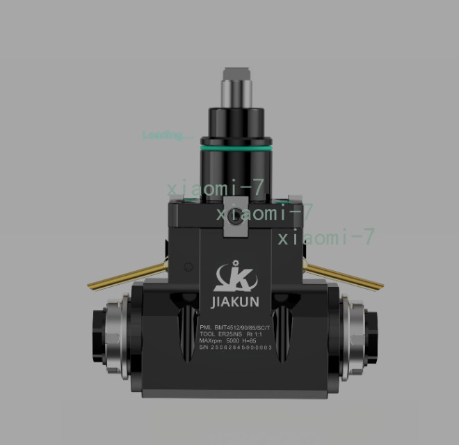 1pc BMT Series 0-90°Dual-head Live Tool Holder for CNC Turret Mill-Turn Machine