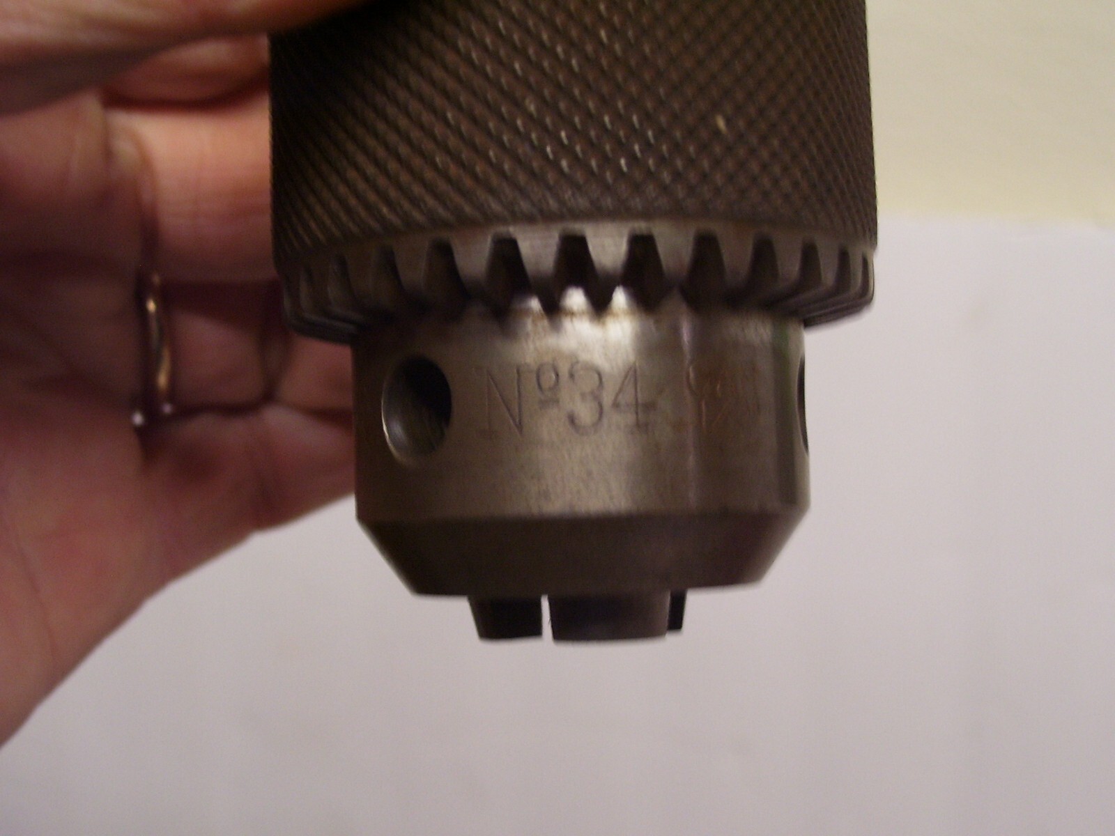 Jacobs Chuck No. 34 Cap 0-1/2 Lathe Machinist Used, Patent 1902