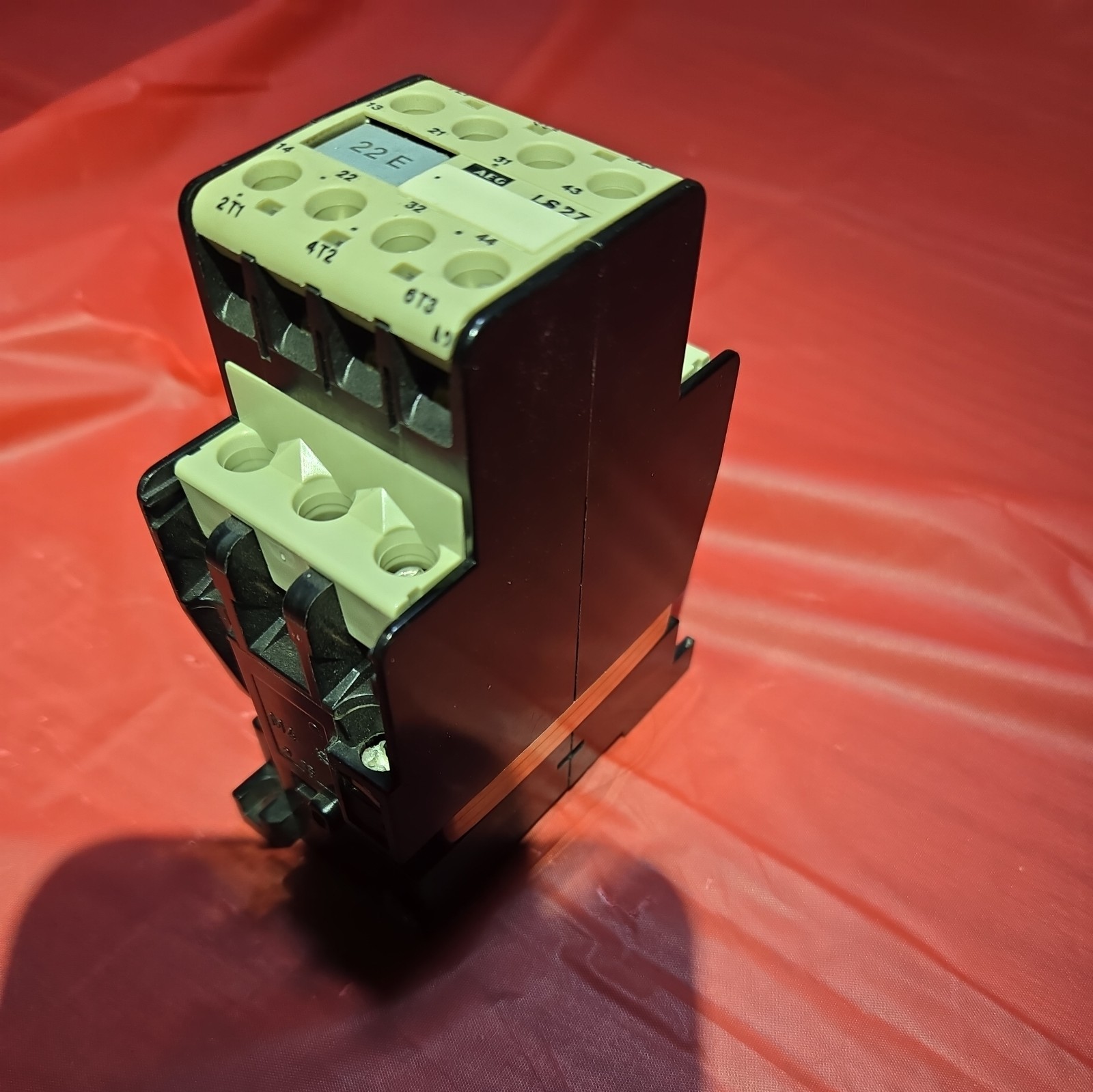 AEG Type LS 27 3-Pole Contactor, 600VAC 40A, LS27.22, LS27