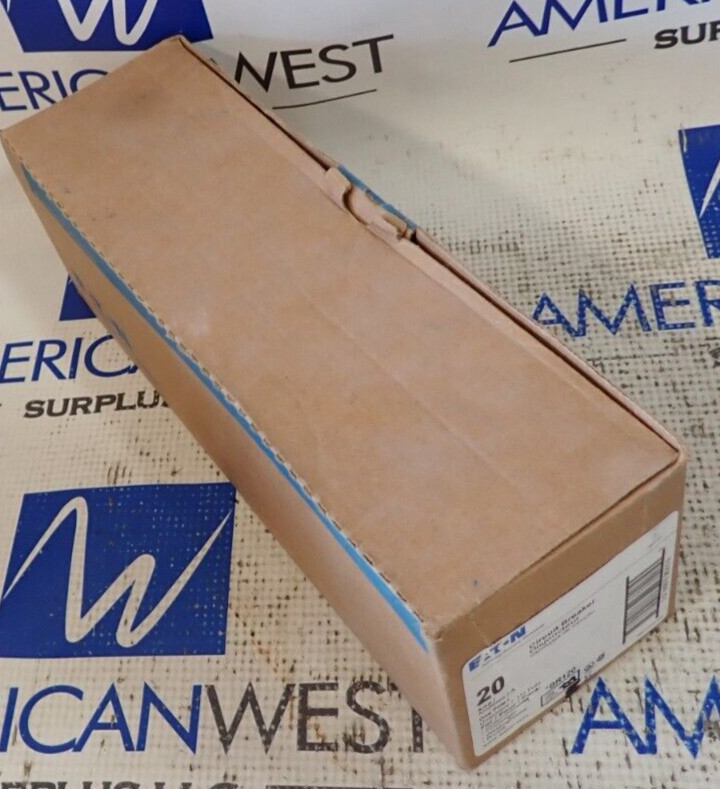 10 NEW – Eaton BR120 20 Amp 120/240 VAC 1 Pole Type BR Plug- On Circuit Breaker
