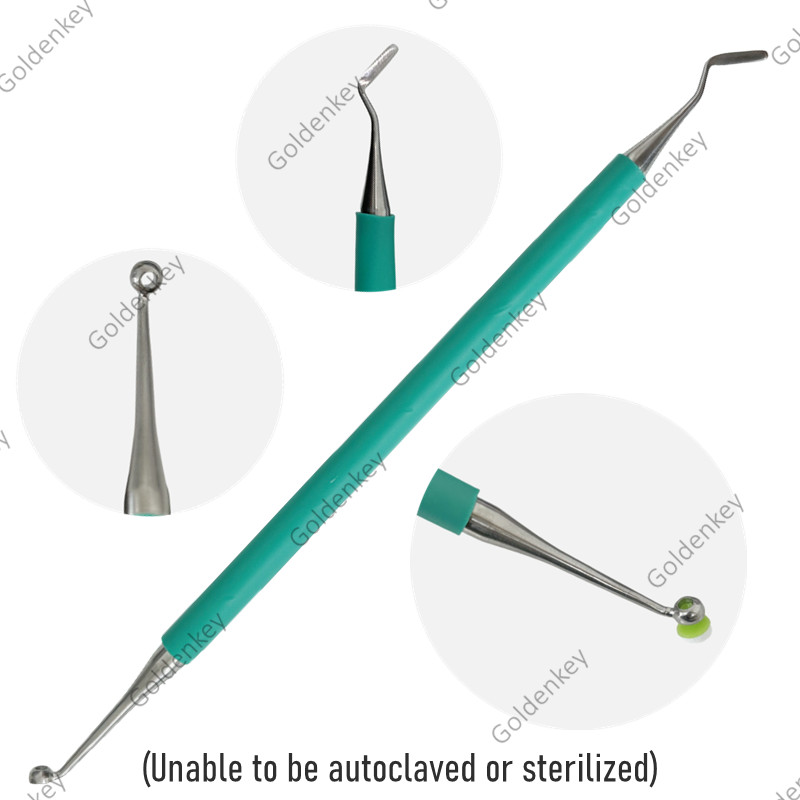 Dental Foam Pads Composite Resin Filling Spatula Handle OptraSculpt Kit Veneer